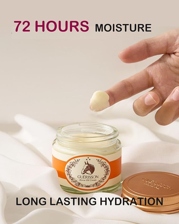 GUERISSON 9 Complex Horse Oil Cream 70g | Premium K-Beauty Moisturizer | Hydrating, Radiance-Boosting, Barrier-Supporting | Trusted Korean Daily Face Cream