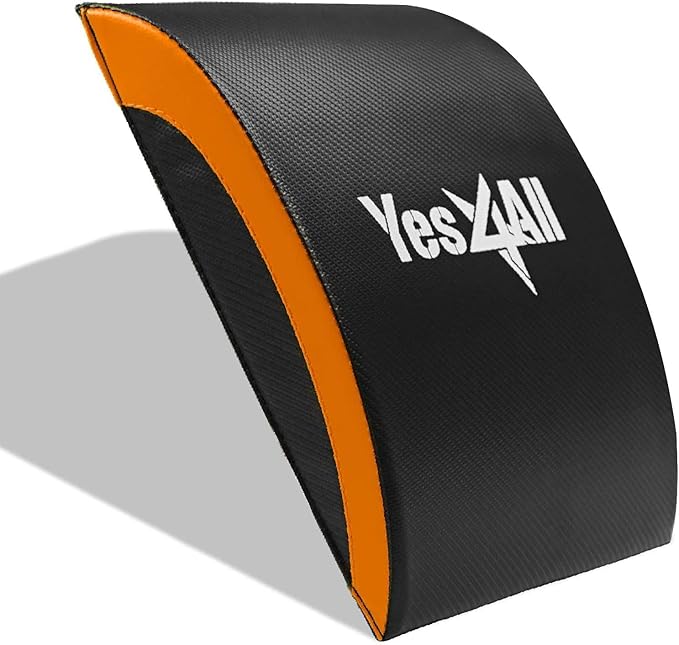 Yes4All Ab Exercise Mat Tailbone & No Tailbone, Foldable Abdominal Sit Up Support Pad, Abs Workout Equipment for Core Training and Lower Back
