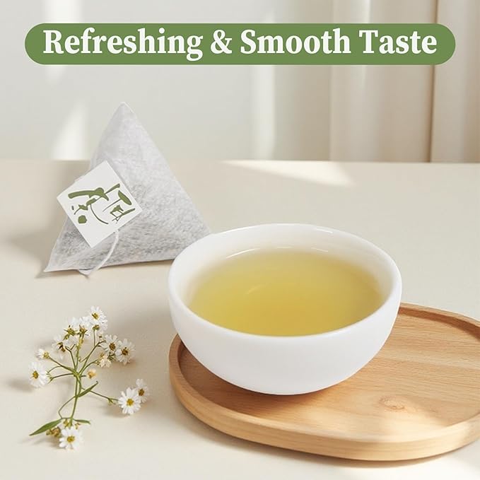 FullChea - White Mulberry Leaf Tea, 40 Teabags – 100% Pure Dried Mulberry Tea – Slightly Sweet & Refreshing - Non-GMO - Caffeine-Free - Support Wellness & Improve Digestion