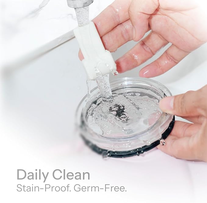 Easy Clean Pro Tumbler - 30 oz Water Bottle with Handle Quick-Disassemble Flip Straw, Leakproof Insulated Stainless Steel,Dishwasher Safe, BPA-Free Gifts for Women & Men