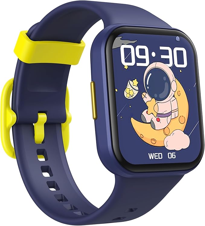 Parsonver Kids Smart Watch with Parent-Child Task & Reward System, Fun Fitness Tracker with 20 Sports Modes, Heart Rate & Sleep Monitor, IP68 Waterproof, Great Birthday Gifts for Boys Girls 5-16, Blue