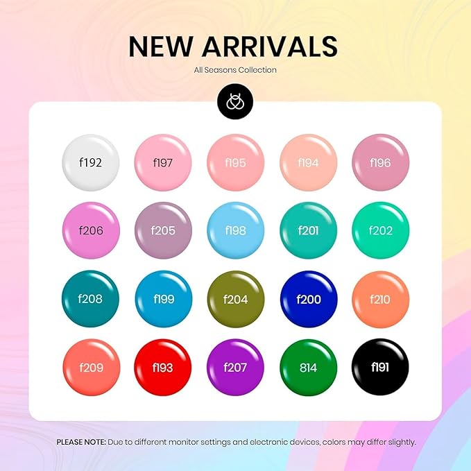 Beetles Winter Gel Polish Christmas Gel Nail Polish 20 Colors Red Green White Black Nude with Base Top Coat Trendy Colors Uv LED Lamp Salon DIY at Home Nails Gifts for Women Vibrant Subtle