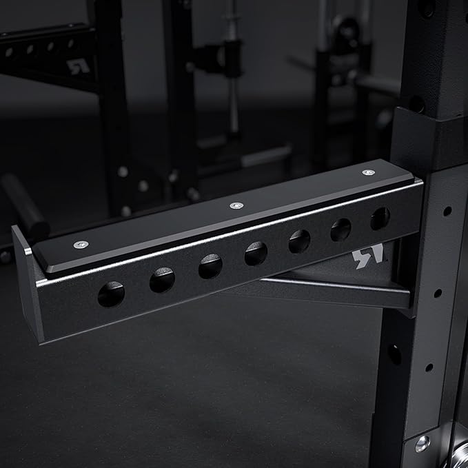 RitFit M2 PRO-3D Smith Machine with Weight Stack, 3D Functional Trainer & Power Cage, 308.6lbs Stack, 16 Adjustment Holes, 6 Storage Pegs for Full-Body Home Gym