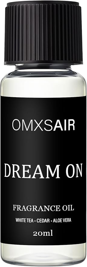 Luxury Hotel Scent Dream On Oil Diffuser Refill Kit | Long Lasting Essential Oil for Large Room,HVAC & Car Waterless Fragrance Diffusers| Nanotech Formula| Spa Calming Aromatherapy Oil (20ml/0.7FL oz)