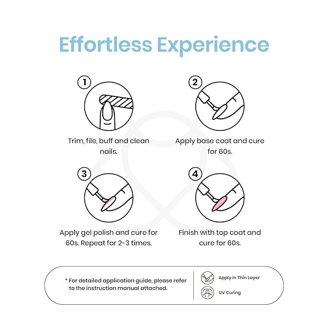 beetles Gel Polish Daydream Verses - Pastel Christmas Gel Nail Polish Set Nude Pink White Blue 6 Colors Soak Off UV LED Needed DIY Manicure Kit Gifts for Women Girls