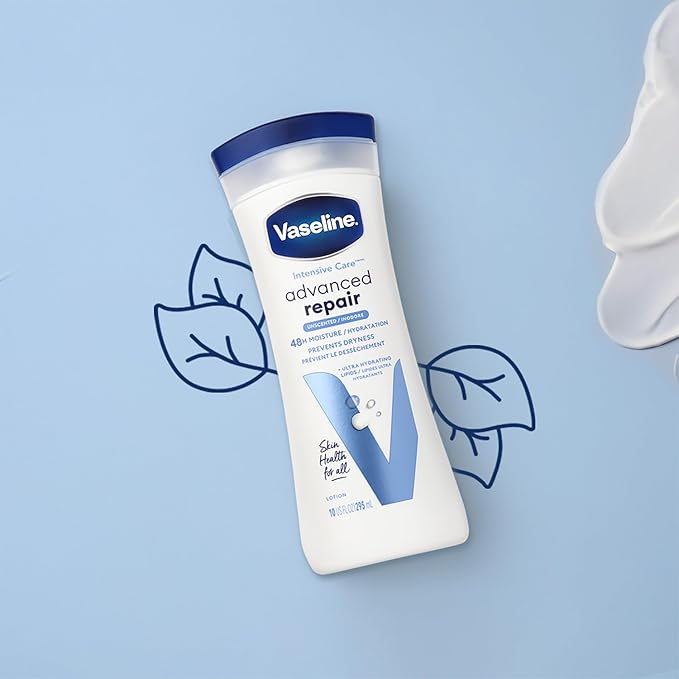 Vaseline Intensive Care Advanced Repair Fragrance Free Body Lotion 2-Pack 10 oz each