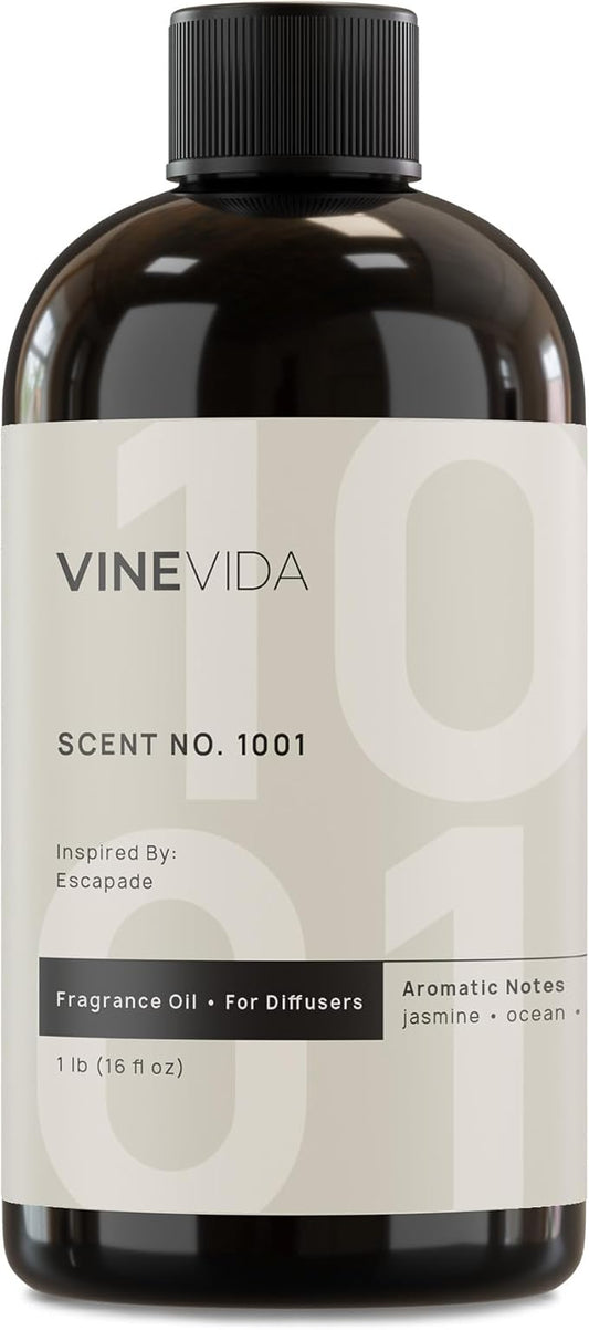 VINEVIDA 16oz Hotel Fragrance Collection Diffuser Oil - Cold Air Diffuser - Inspired by Ritz Carlton Hotel Scent No.1001