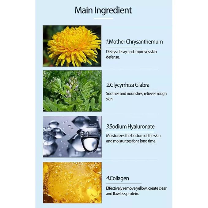 Collagen Facial Masks (10-Pc) - Vegan Gold Facial Mask - Anti Aging,Puffiness, Moisturizing, Deep Tissue Rejuvenation and Hydrates Skin
