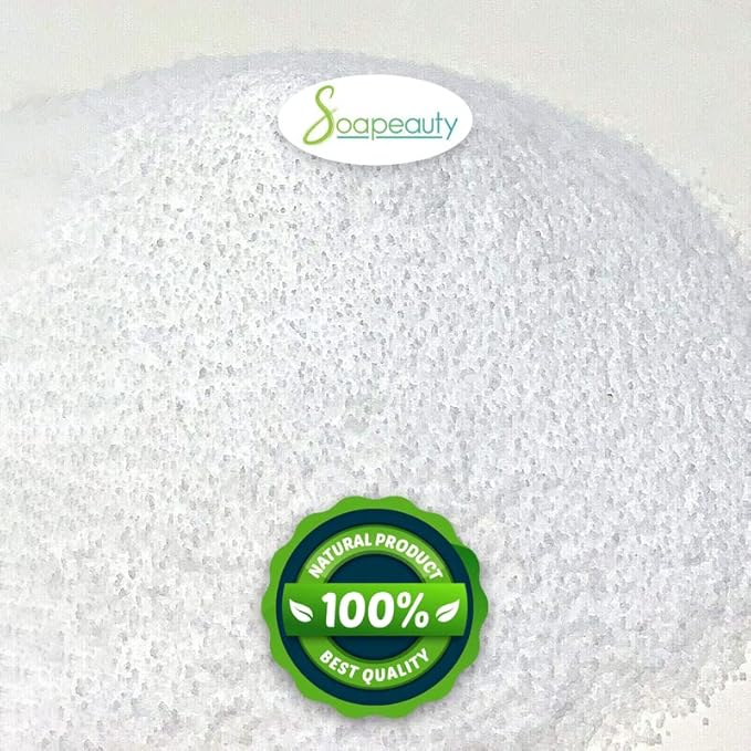 Soapeauty DENDRITIC Salt 4 lbs | Bath Scrub, Exfoliants, Milk Bath, and More | Premium Fine Grain for Body Relaxation