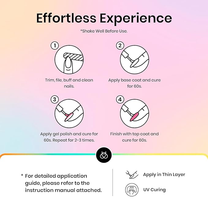 Beetles Winter Gel Polish Christmas Gel Nail Polish 20 Colors Red Green White Black Nude with Base Top Coat Trendy Colors Uv LED Lamp Salon DIY at Home Nails Gifts for Women Vibrant Subtle