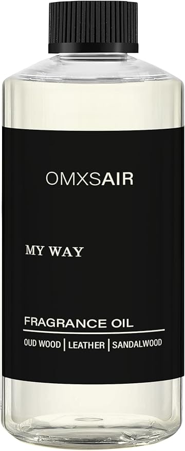 My Way Hotel Diffuser Oil & waterless Diffuser Essential Oil Home & Office Luxury Scents 500ml - Comforting Sandalwood, Cedarwood & Iris - Aromatherapy Oil Blends Premium Fragrance Oils for Diffuser