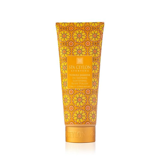 SPA CEYLON Neroli Jasmine In-Shower Softening Body Polish | Exfoliating Shower Scrub | Skin Smoothing Treatment