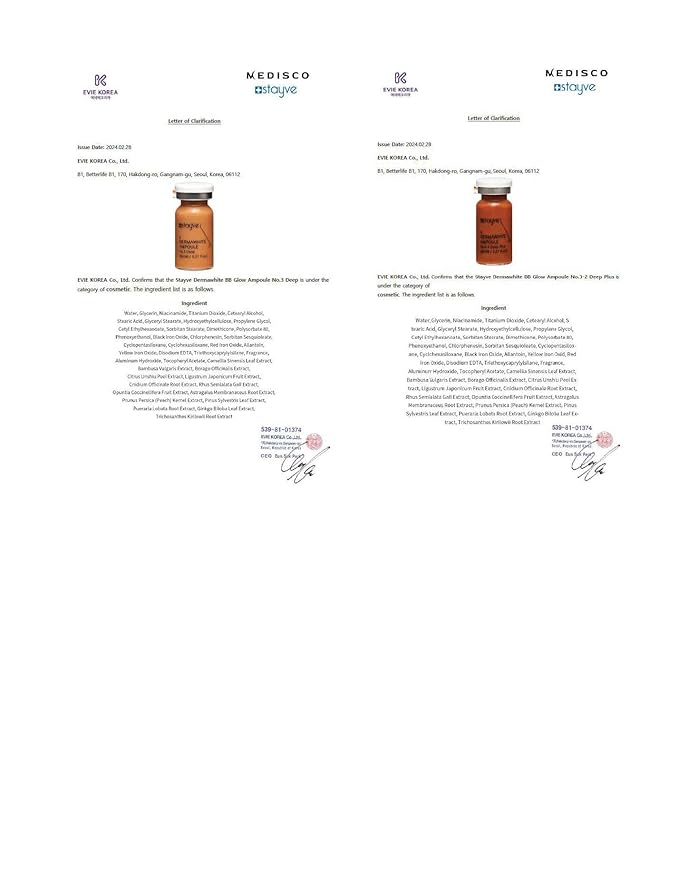 Stayve BB Shine Glow Customized Kit Booster and Pigments Mix - 12 Vials