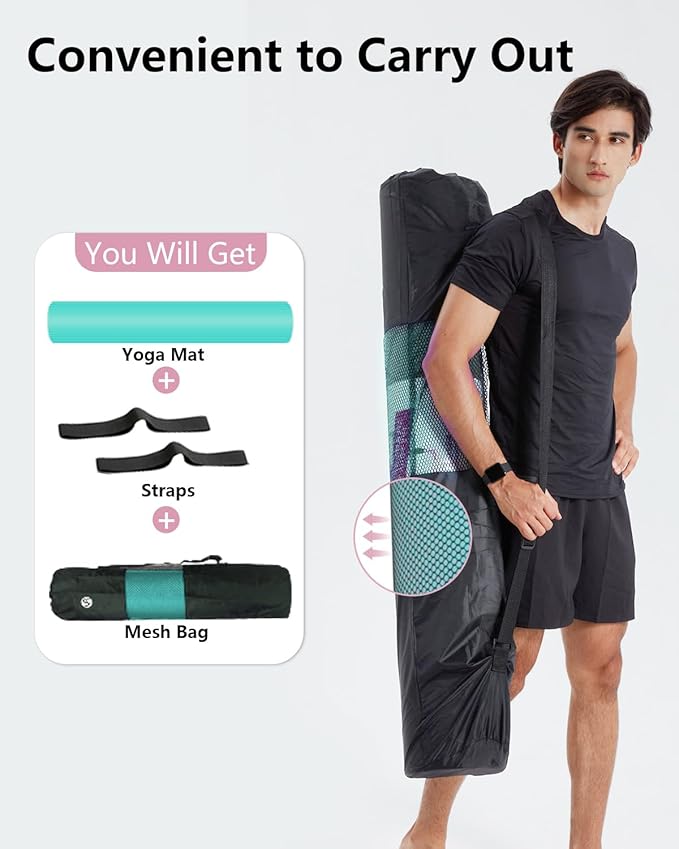 Large Yoga Mat 78"x 51" 20mm/15mm/10mm Thick Workout Mats for Home Gym, Extra Wide Workout for Women Men Gym Flooring Exercises