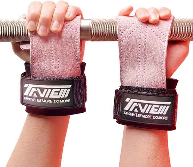 Wrist Straps for Weightlifting for Maximum Grip Support - Lifting Deadlift Strap & Weight Lifting Grips Gloves for Working Out Pull Up Deadlifting & Shrugs