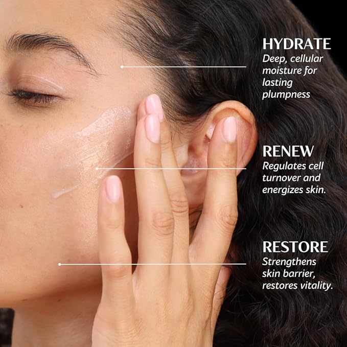 Thursty Skin Hydrating Fluid | Anti-Aging Face Serum with 5 Types of Hyaluronic Acid & Rambutan | Deep Hydration Targets Collagen Skin Renewal Firming & Radiance - Clinically Tested -10ml