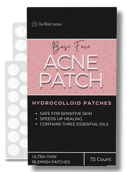 Pimple Patches- Advanced Acne Treatment For Zits and Blemishes. Hydrocolloid Spot Treatment with Salicylic Acid & Tea Tree Oil- Pimple Patch for Face- 72 ct