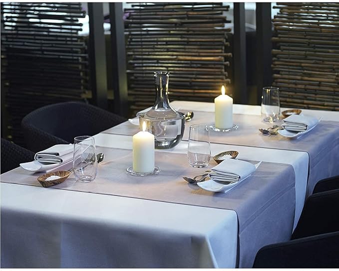 Bolsius Ivory Pillar Candles – 2x3 Inches – 20 Pack Unscented – Premium European Quality – Dripless, Smokeless, and Clean Burning Household Candles – Perfect for Wedding, Party, Dinner, And Home Décor