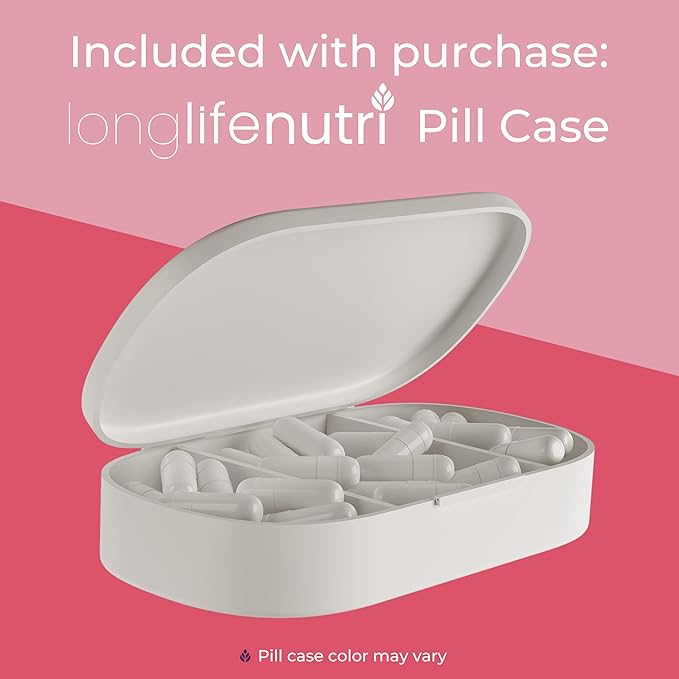 LongLifeNutri Reduced Glutathione 500mg – with White Milk Thistle and Alpha Lipoic Acid, 180 Vegetarian Capsules, Natural Antioxidant, 3-Month Supply, GMP Certified, Made in USA