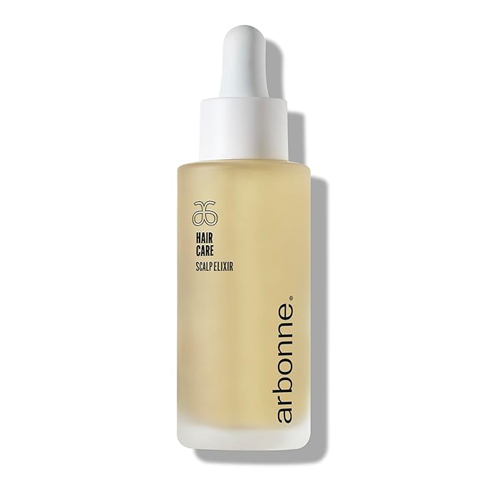 Arbonne HairCare Scalp Elixir – Lightweight Daily Hydrating Serum for supporting a healthy-looking scalp – Women's Haircare Products, Reduces Buildup, Promotes Healthier Scalp – 1.6 fl oz