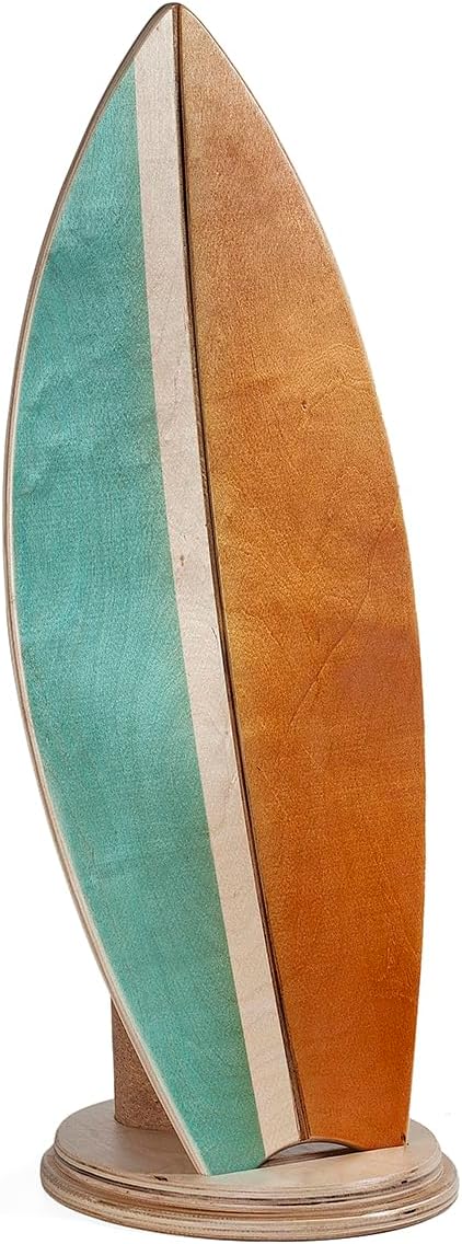 Balance Board Indoor Surfboard Surf Style Home Fitness with Wheel for Exercise, Athletic Training and Board Sports - Fun Workout Equipment For Balance, Stability and Improving Core Strength