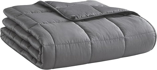 Weighted Blanket 17lbs 60"x80" Cooling Breathable Heavy Blanket Microfiber Material with Glass Beads for Adult All-Season Summer Fall Winter Soft Thick Comfort