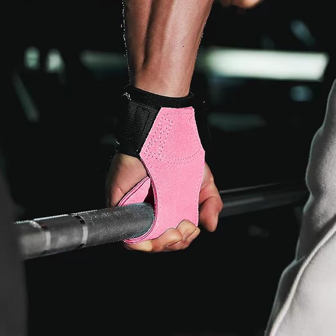 Wrist Straps for Weightlifting for Maximum Grip Support - Lifting Deadlift Strap & Weight Lifting Grips Gloves for Working Out Pull Up Deadlifting & Shrugs