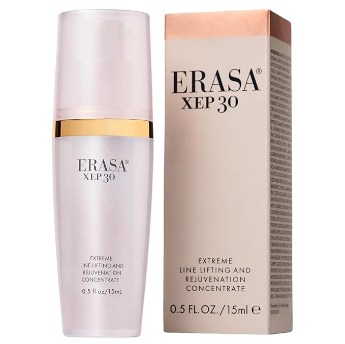 Erasa XEP 30 Extreme Concentrate Rejuvenation Serum for Line Lifting and Crow's Feet - Travel Size (15ml)