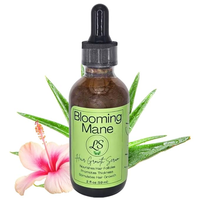 Blooming Mane - Hair Growth Serum, Natural Hair Oil, Promotes Hair Growth 2 fl oz