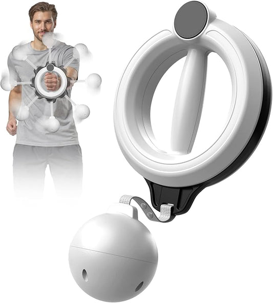 Arm Workout for Men and Women, 360° Hand-Crank Forearm Trainer, Chest Trainer,Shoulders and Arm Muscle Training Fitness Equipment, Home Workout Equipment and Gym Workouts