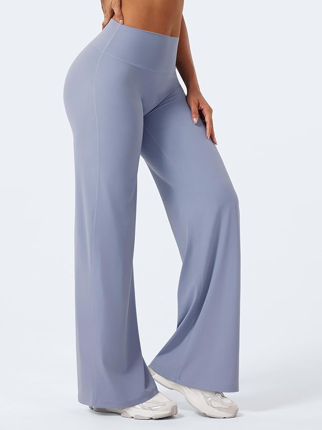 YEOREO Workout Leggings Womens No Front Seam Straight Leggings 29" / 31.5" / 33" High Waist Buttery Eddiy Gym Yoga Pants