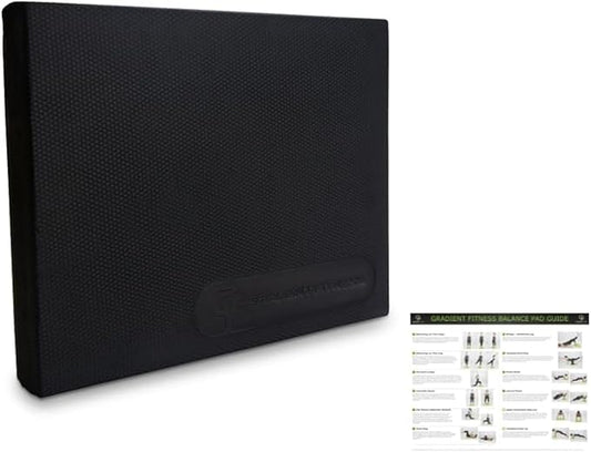 Gradient Fitness Balance Pad Foam Board Stability Cushion Exercise Trainer for Balance, Stretching, Physical Therapy, Mobility, Rehabilitation and Core Strength Training