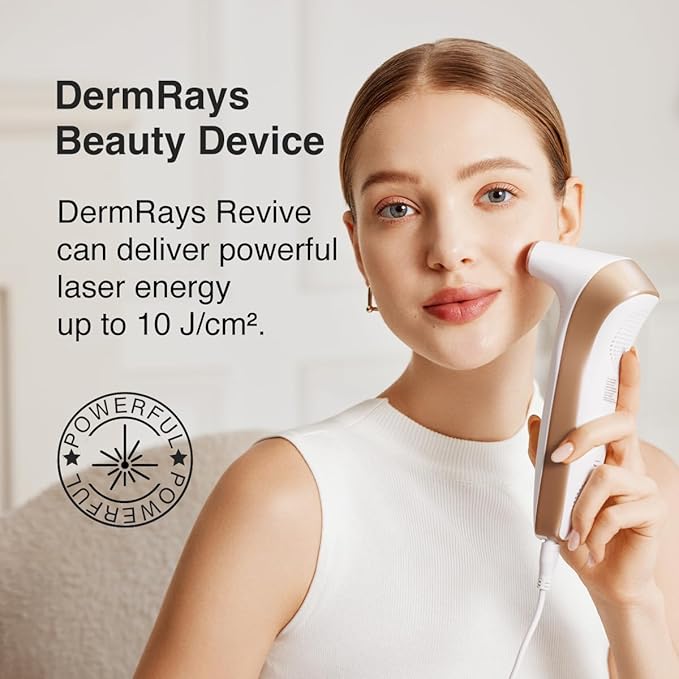 DermRays Revive Skincare for Anti-Aging, Glow Like Never Before,Multifunctional Beauty Device, Facial Massager for Home Use