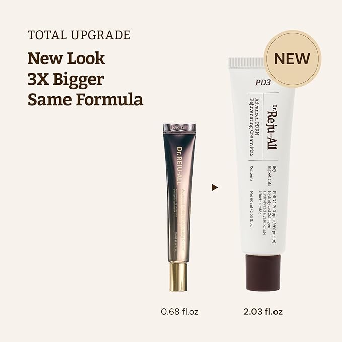 Dr. Reju-All Advanced PDRN Rejuvenating Cream – 99% Pure Salmon DNA PDRN Face Moisturizer – Optimal 1200ppm Concentration for Glow Skin – Korean Anti-Aging Skin Care Face Cream - 2.0 Fl Oz