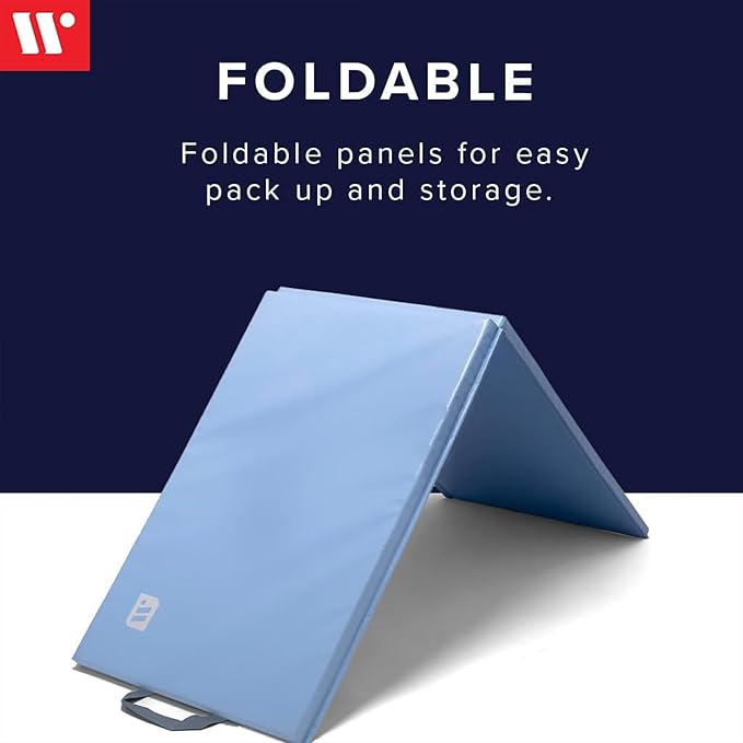 We Sell Mats Core Basic Personal Fitness & Exercise Mat - 2x6, 4x6, 4x8 - All Purpose Gym Mat for Home Workout, Yoga, Pilates, Stretches & Floor Exercises