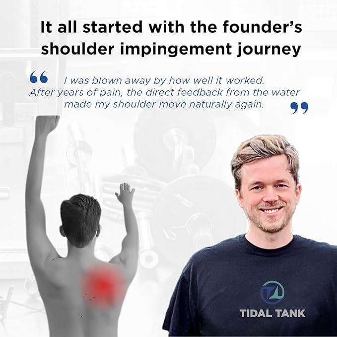 Tidal Tank Tube - The Original Aqua Bag - Water Weight Bag up to 79 lbs - Adjustable Workout Sand Bags Weights Alternative - Portable Sandbag Fitness Equipment Set, Home Exercise Gym - Including App