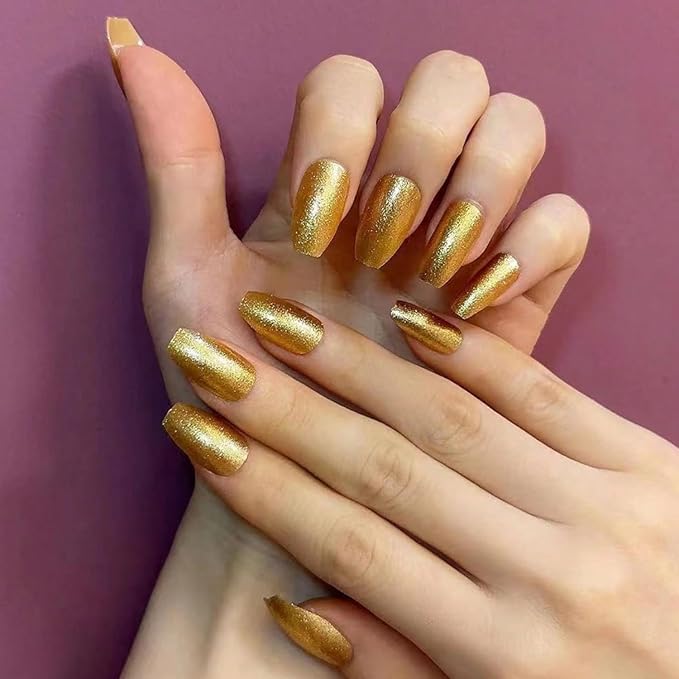 Gold Silver Chrome Nail Powder, Mirror Metallic Gel Chrome Powder Pigment for Nail Art Decoration