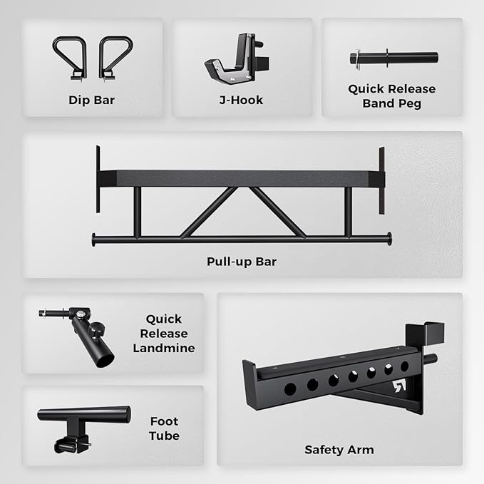 RitFit M2 PRO-3D Smith Machine with Weight Stack, 3D Functional Trainer & Power Cage, 308.6lbs Stack, 16 Adjustment Holes, 6 Storage Pegs for Full-Body Home Gym