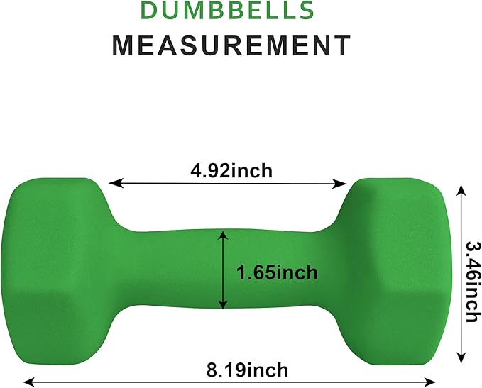 Balelinko Home Gym Equipment Workouts Strength Training Weight Loss Pilates Weights Yoga Sets Weights for Women, Men, Seniors and Youth