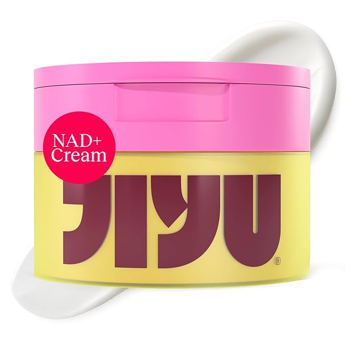 JiYu NAD+ Hydrating Face Moisturizer – Korean Anti-Aging Cream for Radiant, Firm & Smooth Skin – Deeply Hydrating & Brightening Daily Moisturizer Face Cream for Women & Men, All Skin Types – 50 ml