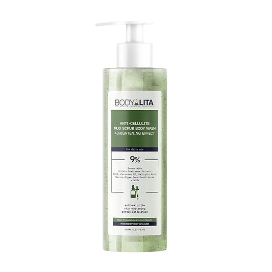 Anti Cellulite Mud Scrub Body Wash, Gentle Exfoliating, Improves Skin Texture, Provides a Smoother Look, 5.07 Fl Oz (1)