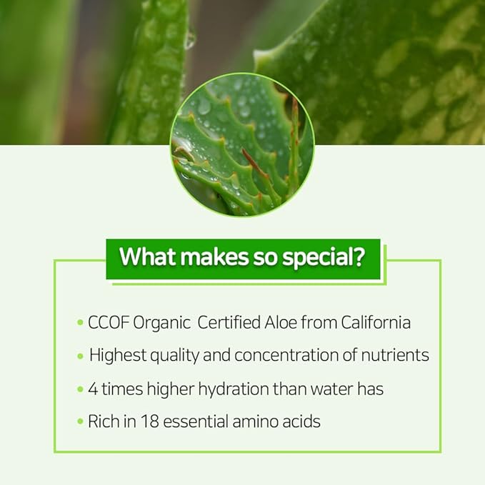 Nature Republic Mild & Moisture Aloe Vera Toner (NEW Ver.) Quick Hydration&fast absorbing non-sticky texture, Aftersun&Shave,Moisturizing Face Skin & Hair,korean skin care All Skin Types 150ml/5.24oz