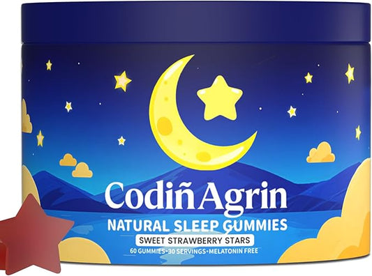 Natural Sleep Gummies for Adults - Non-Habit Forming Sleep Support Supplement, Containing Natural Ingredients, Let Me Sleep Gummies for Restful Nights, 60 Count