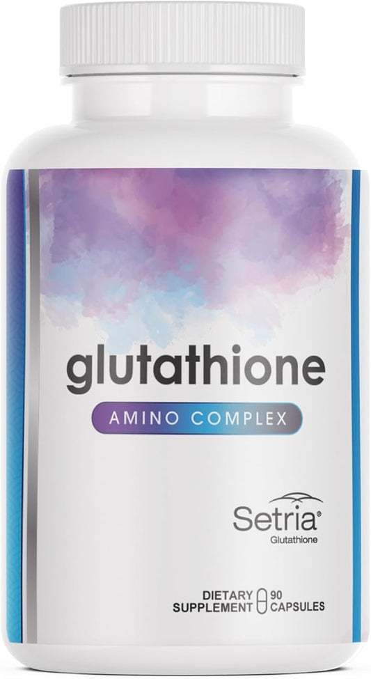 High Absorption Antioxidant with Setria®, NAC & BioPerine® – Supports Anti-Aging, Energy, Liver Detox & Immune Health – 90 Capsules (Pack of 1)