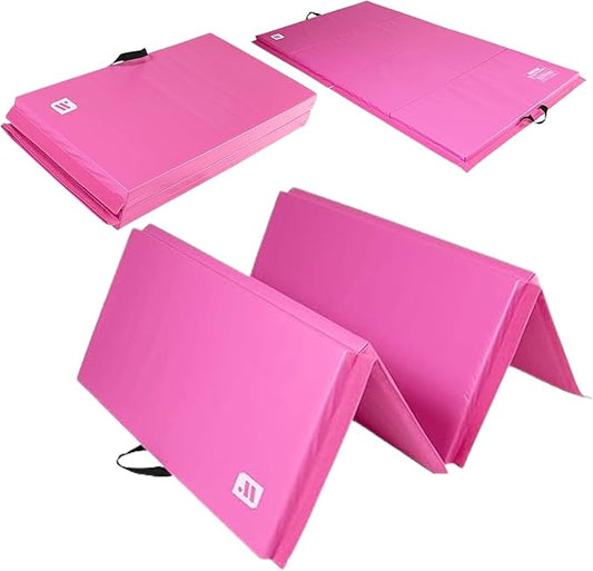 We Sell Mats - 4 ft x 8 ft x 2 in Personal Fitness & Exercise Mat for Home Workout - Lightweight and Folds for Carrying – All Purpose Home Gym Mat – Thick Mat for Yoga, Pilates, Stretches, and Floor Exercises