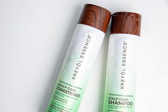 Kreyol Essence Scalp Care Let it Glow Shampoo - HBCO, Rosemary, Peppermint, 8 oz