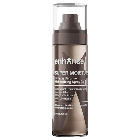 Super Moisture, 2 in 1 Day to Night Serum & Moisturizer Spray, Hydration & Repair Formula with Hyaluronic Acid, Exosomes & NAD+, Collagen Support, Skin Care for Men, All Skin Types, 100 mL