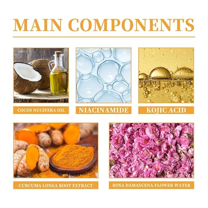 Turmeric Wash and Care Two Piece Set, Turmeric Soap & Face Wash with Brush, Foaming Mousse Facial Deep Cleansing Exfoliating for Face & Body Skin Care (2,2Set)