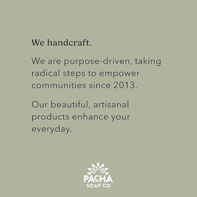 Pacha Soap Co. Whipped Cleansing Scrub, Vanilla & Sage - Premium, Handcrafted, Exfoliating Soap Scrub with Pumice for Face & Body, Soothing Essential Oils, Clean Ingredients 2-Pack (15 oz Each)