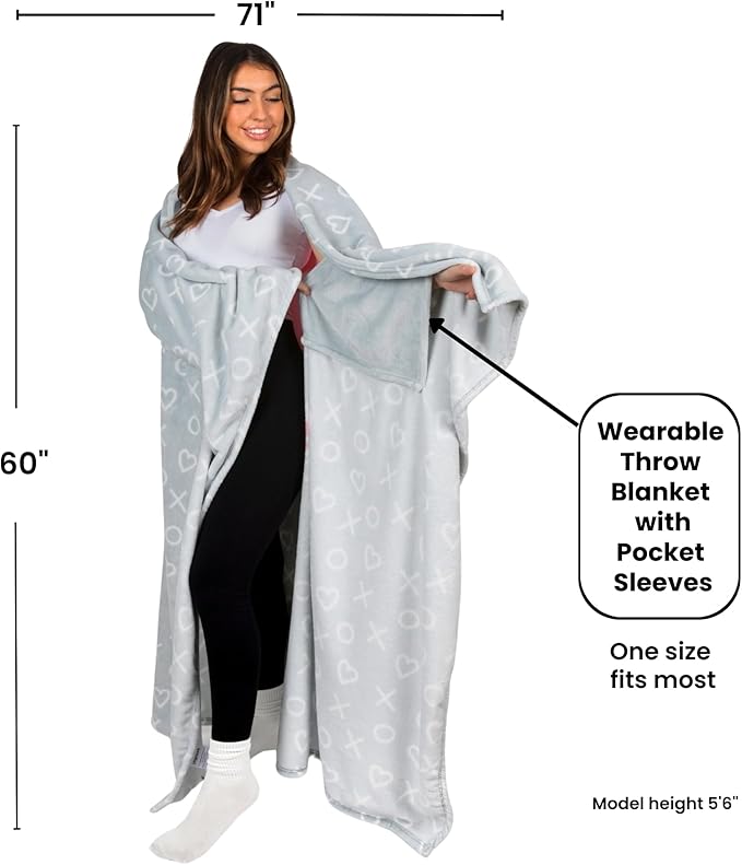 Wearable Blankets for Women, Adult Wearable Blanket Men, Top Christmas Gifts for Women, Wife Birthday Gift Ideas